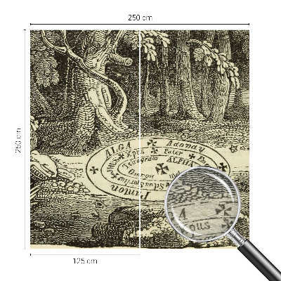 Tapeta fotograficzna Tapeta fotograficzna Magiczny krąg