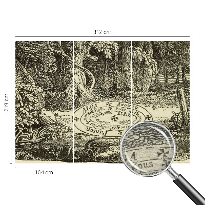 Tapeta fotograficzna Tapeta fotograficzna Magiczny krąg