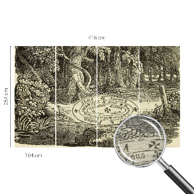 Tapeta fotograficzna Tapeta fotograficzna Magiczny krąg