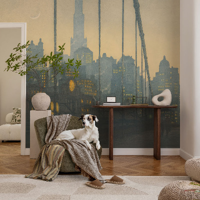 Tapeta fotograficzna fizelinowa Tapeta fotograficzna fizelinowa Wieczorna panorama