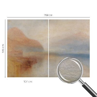 Fototapeta fizelinowa z nadrukiem Fototapeta fizelinowa z nadrukiem Eteryczny krajobraz