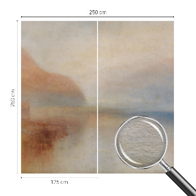 Fototapeta fizelinowa z nadrukiem Fototapeta fizelinowa z nadrukiem Eteryczny krajobraz