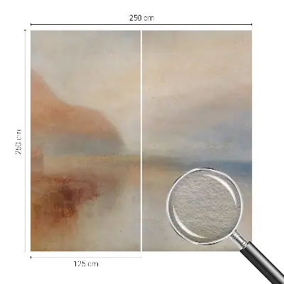Fototapeta fizelinowa z nadrukiem z motywem eterycznego krajobrazu