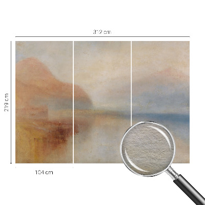 Fototapeta fizelinowa z nadrukiem Fototapeta fizelinowa z nadrukiem Eteryczny krajobraz