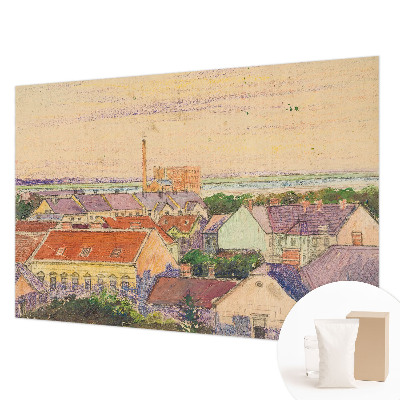 Fototapeta na ścianę z motywem miejskich dachów