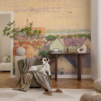 Fototapeta na ścianę Fototapeta na ścianę Miejskie dachy