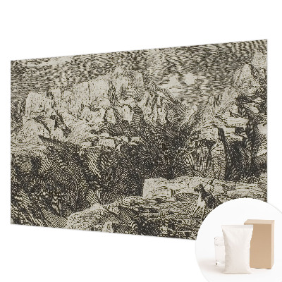 Tapeta fotograficzna fizelinowa Górska sceneria