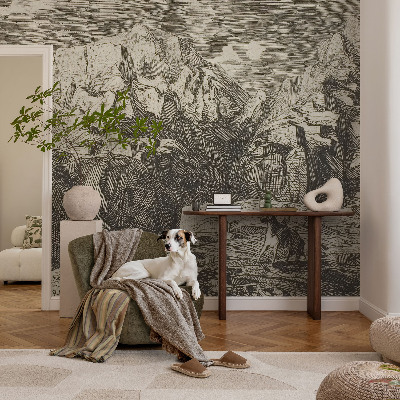 Tapeta fotograficzna fizelinowa Górska sceneria