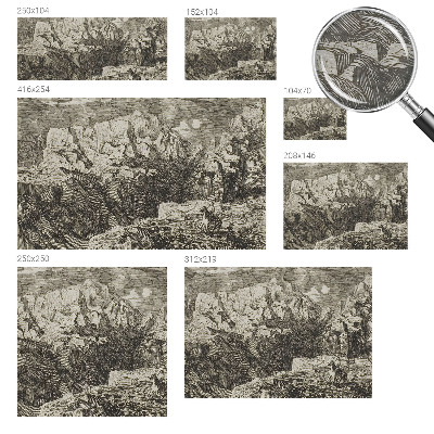 Tapeta fotograficzna fizelinowa Górska sceneria