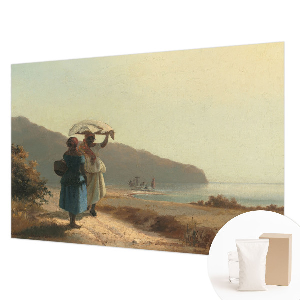 Fototapeta fizelinowa do sypialni Fototapeta fizelinowa do sypialni Nadmorski spacer