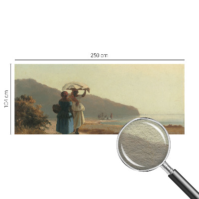 Fototapeta fizelinowa do sypialni Fototapeta fizelinowa do sypialni Nadmorski spacer