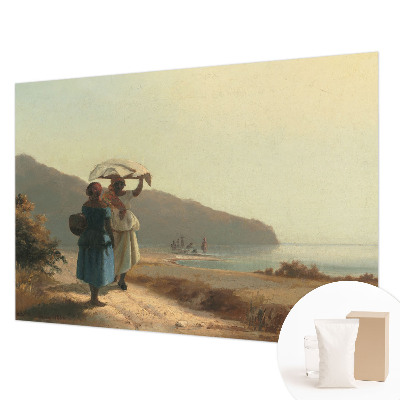 Fototapeta fizelinowa do sypialni Fototapeta fizelinowa do sypialni Nadmorski spacer