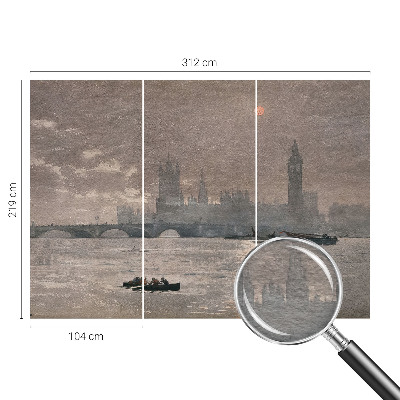 Tapeta fotograficzna Tapeta fotograficzna Nocna panorama