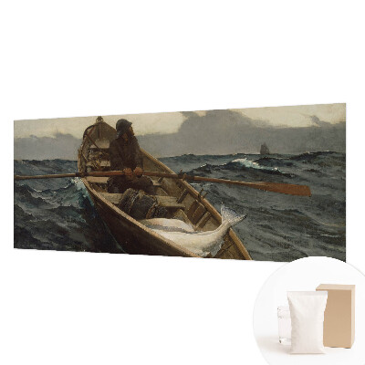 Nowoczesna fototapeta do salonu Nowoczesna fototapeta do salonu Rybak na morzu