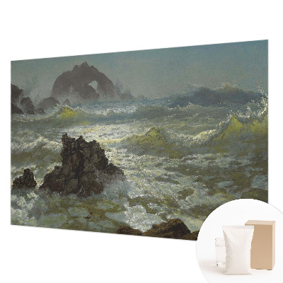 Dekoracyjna fototapeta na ścianę Burzliwe morze