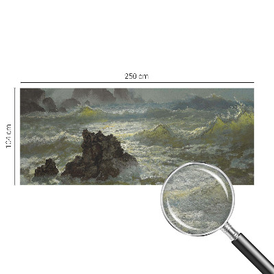 Dekoracyjna fototapeta na ścianę Dekoracyjna fototapeta na ścianę Burzliwe morze