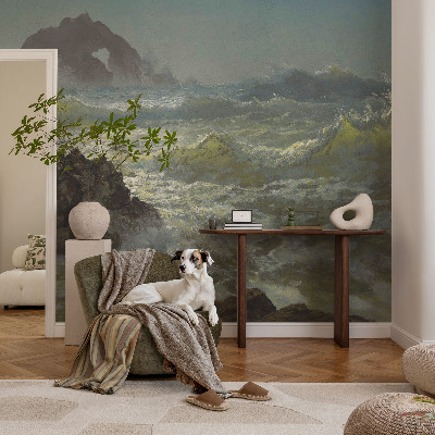 Dekoracyjna fototapeta na ścianę Dekoracyjna fototapeta na ścianę Burzliwe morze