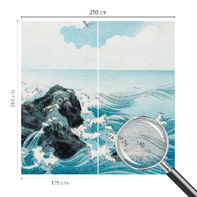 Fototapeta fizelinowa z nadrukiem Fototapeta fizelinowa z nadrukiem Morska scena