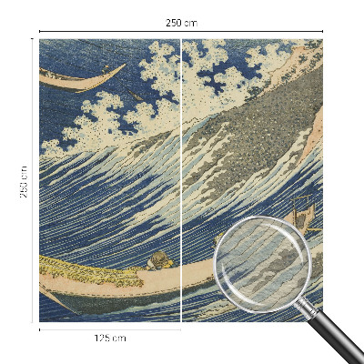 Fototapeta fizelinowa do sypialni Fototapeta fizelinowa do sypialni Morskie fale