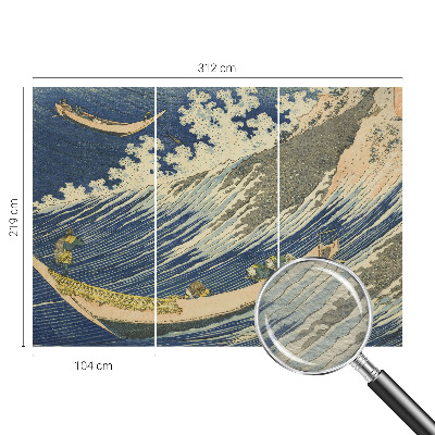 Fototapeta fizelinowa do sypialni Fototapeta fizelinowa do sypialni Morskie fale