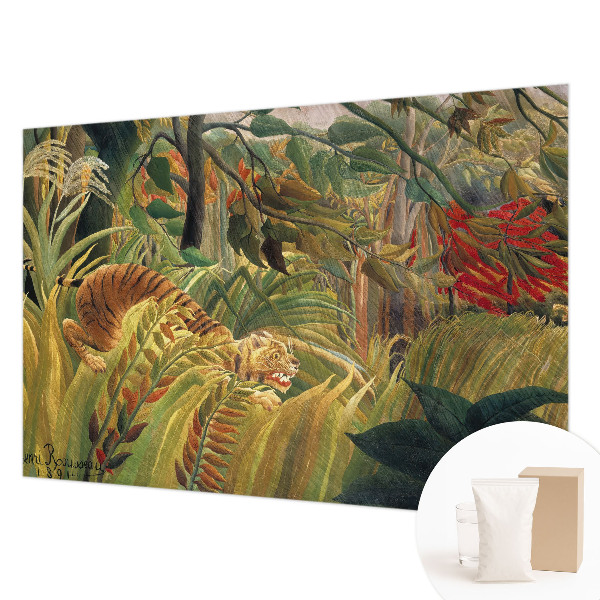 Nowoczesna fototapeta do salonu Nowoczesna fototapeta do salonu Egzotyczny tygrys