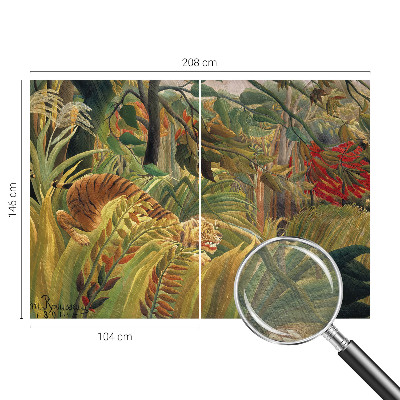 Nowoczesna fototapeta do salonu Nowoczesna fototapeta do salonu Egzotyczny tygrys