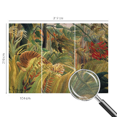 Nowoczesna fototapeta do salonu Nowoczesna fototapeta do salonu Egzotyczny tygrys