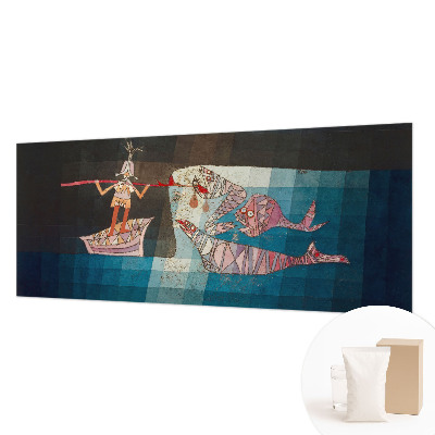 Fototapeta fizelinowa z nadrukiem Rybak łowca