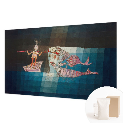 Fototapeta fizelinowa z nadrukiem Rybak łowca