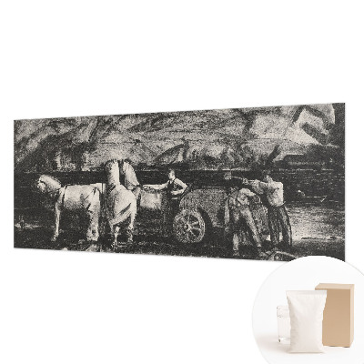 Fototapeta fizelinowa do sypialni Wiejska scena