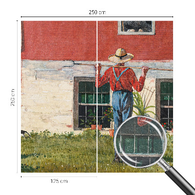 Tapeta fotograficzna fizelinowa Tapeta fotograficzna fizelinowa Wiejska scena