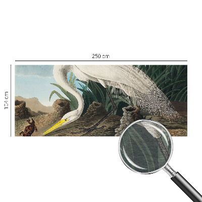 Dekoracyjna fototapeta na ścianę Dekoracyjna fototapeta na ścianę Majestatyczna czapla