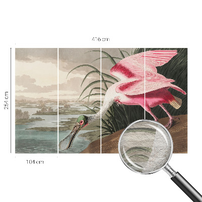 Fototapeta fizelinowa z nadrukiem Egzotyczny ptak