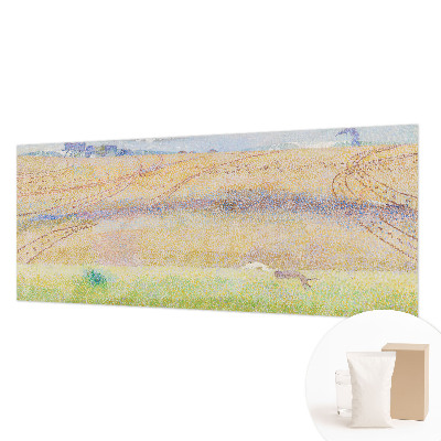 Fototapeta fizelinowa do sypialni z motywem letniego pola