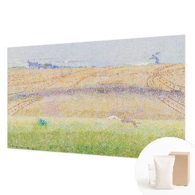 Fototapeta fizelinowa do sypialni z motywem letniego pola
