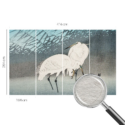 Tapeta fotograficzna Tapeta fotograficzna Delikatne ptaki