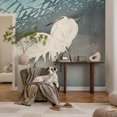 Tapeta fotograficzna Tapeta fotograficzna Delikatne ptaki