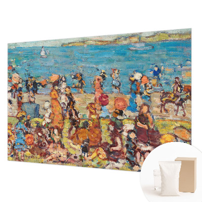 Tapeta fotograficzna fizelinowa z motywem plażowej sceny