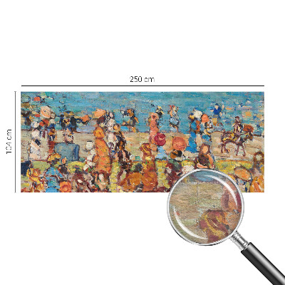 Tapeta fotograficzna fizelinowa Tapeta fotograficzna fizelinowa Plażowa scena