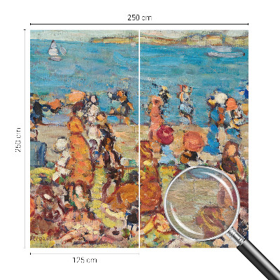 Tapeta fotograficzna fizelinowa Tapeta fotograficzna fizelinowa Plażowa scena