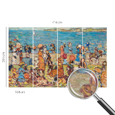 Tapeta fotograficzna fizelinowa Tapeta fotograficzna fizelinowa Plażowa scena