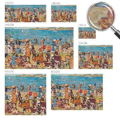 Tapeta fotograficzna fizelinowa Tapeta fotograficzna fizelinowa Plażowa scena