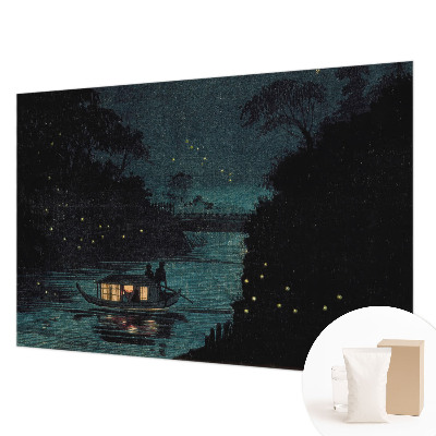 Nowoczesna fototapeta do salonu Wieczorne światła