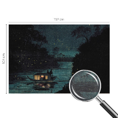 Nowoczesna fototapeta do salonu Nowoczesna fototapeta do salonu Wieczorne światła