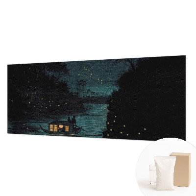 Nowoczesna fototapeta do salonu Nowoczesna fototapeta do salonu Wieczorne światła