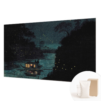 Nowoczesna fototapeta do salonu Nowoczesna fototapeta do salonu Wieczorne światła