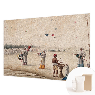 Dekoracyjna fototapeta na ścianę Wznoszące latawce