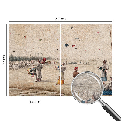 Dekoracyjna fototapeta na ścianę Dekoracyjna fototapeta na ścianę Wznoszące latawce