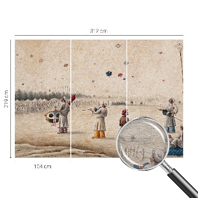 Dekoracyjna fototapeta na ścianę Dekoracyjna fototapeta na ścianę Wznoszące latawce