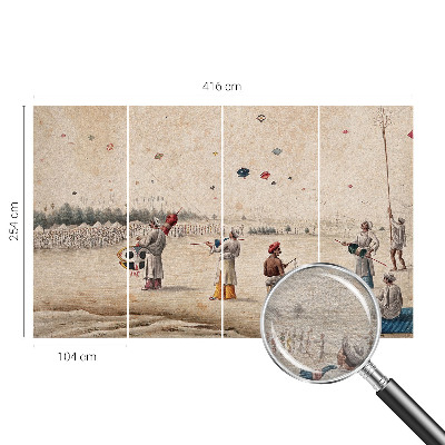 Dekoracyjna fototapeta na ścianę Dekoracyjna fototapeta na ścianę Wznoszące latawce